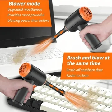 Cordless Air Duster for Keyboard and Electronics 2