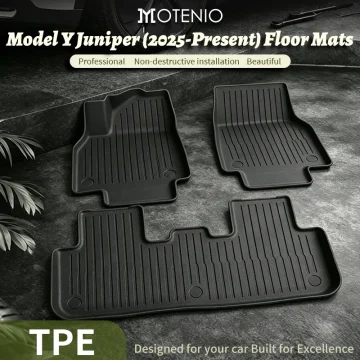 Tesla Floor Mat Model Y 3 Car Trunk Luggage TPE Waterproof 1