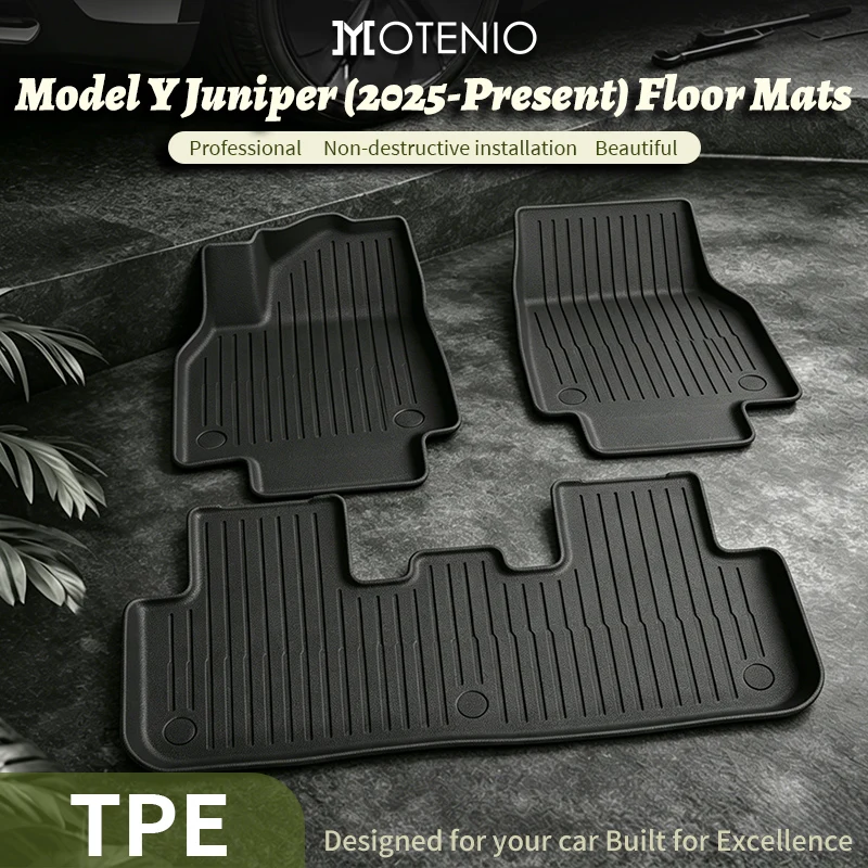 Tesla Floor Mat Model Y 3 Car Trunk Luggage TPE Waterproof 1 | PricZone Tesla Floor Mat Model Y 3 Car Trunk Luggage TPE Waterproof 1 | PricZone
