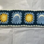 Universal Crochet Steering Wheel Cover Sun Design 14 15 Inch 6 | PricZone