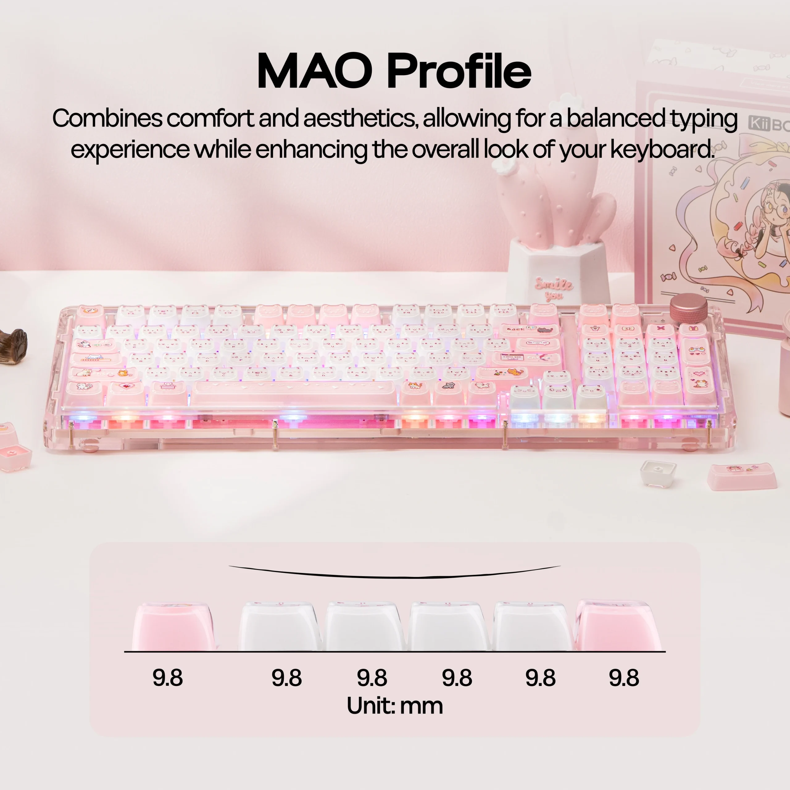 Kiiboom Mewsic Jelly Keycap Set 122 Mao Profile Abs+PC 4 | PricZone Kiiboom Mewsic Jelly Keycap Set 122 Mao Profile Abs+PC 4 | PricZone