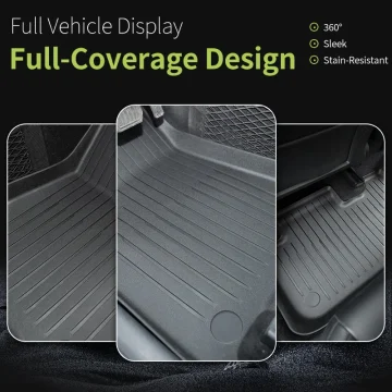 Tesla Floor Mat Model Y 3 Car Trunk Luggage TPE Waterproof 2
