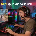 T Wolf RGB Gaming Combo for PC Desktop Laptop 8 | PricZone
