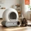 65L Smart Automatic Self-Cleaning Cat Litter Box