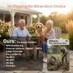 Dog Electronic Fence Outdoor GPS Fencing Waterproof 6 | PricZone Dog Electronic Fence Outdoor GPS Fencing Waterproof 6 | PricZone