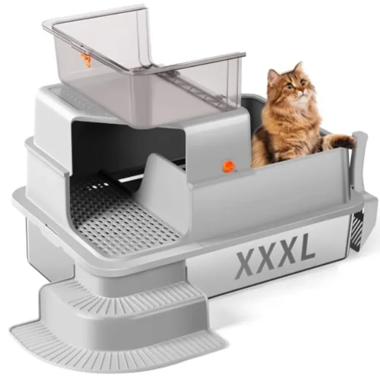 Xxxl Stainless Steel Litter Box 28X20X18 Extra Large Fully product image