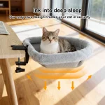 Foldable SemiCircular Cat Desk Bed Space Saving Hammock 1 | PricZone Foldable Semi Circular Cat Desk Bed Space Saving Hammock 1 | PricZone