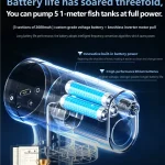 Rechargeable Electric Aquarium Water Changer Gravel 2 | PricZone Rechargeable Electric Aquarium Water Changer Gravel 2 | PricZone