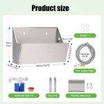 8L Automatic Pet Dog Cow Goat Water Drinking Bowl Large 3 | PricZone 8L Automatic Pet Dog Cow Goat Water Drinking Bowl Large 3 | PricZone