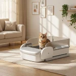 Extra Large High Sided Cat Litter Box with Pull Out Tray 6 | PricZone