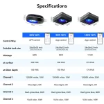 Popbloom WiFi Reef LED Light 60W 90W 120W Full Spectrum 2 | PricZone