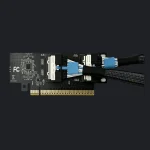 Pci E 50 X16 To Dual Mcio 8I Splitter Card 2 | PricZone