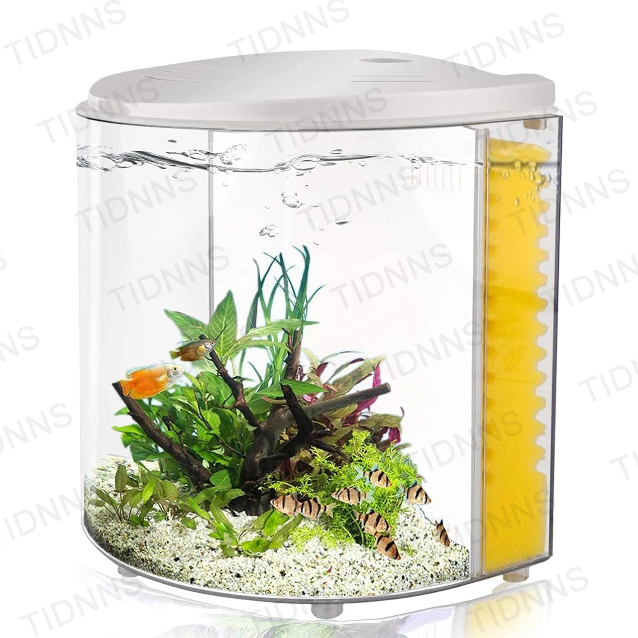 Desktop Small Fish Tank Living Room Household Lazy Acrylic 16