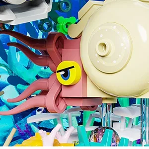 Party Favors Fish Tank Building Set Marine Aquarium 11