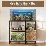 40 Gallon Ish Tank Stand with Power Outlet Heavy Duty 6 | PricZone