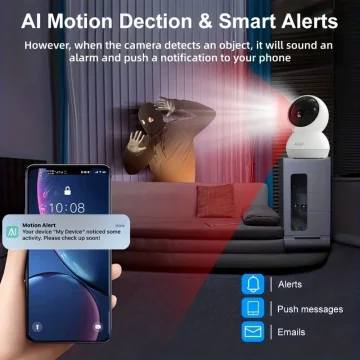 3K Pet Dog Camera with 5G WiFi and 2-Way Audio 2