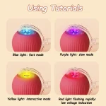 Rechargeable Interactive Cat Ball Toy with Faux Tail 6 | PricZone