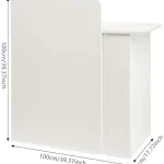 LShaped Reception Desk with Counter and Lockable Drawer 3 | PricZone L Shaped Reception Desk with Counter and Lockable Drawer 3 | PricZone