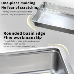 Enclosed Stainless Steel Cat Litter Box with Lid Scoop 5 | PricZone