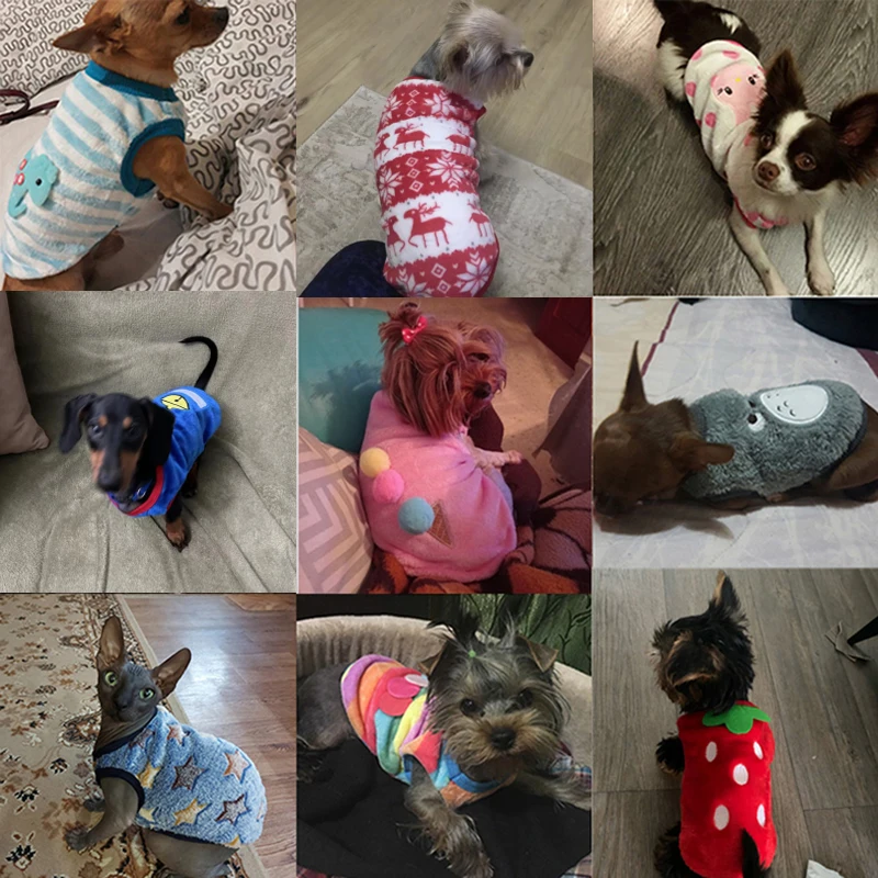 Small Dog Winter Vest Soft Flannel Sweater 5 | PricZone Small Dog Winter Vest Soft Flannel Sweater 5 | PricZone