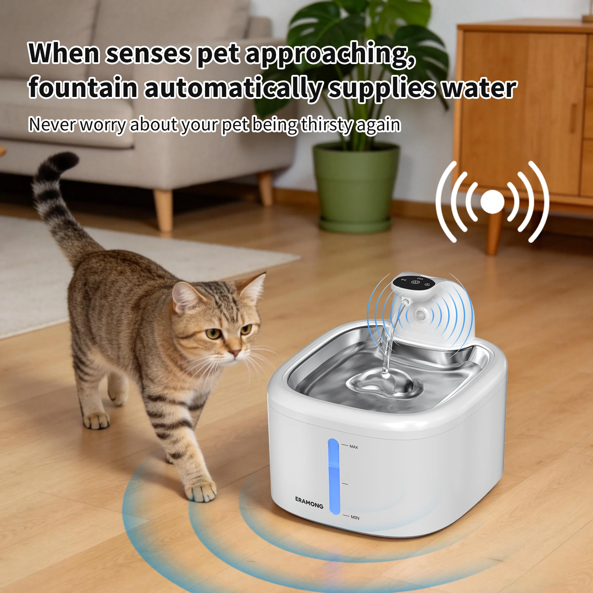 Automatic Cat Water Dispenser 118Oz35L with Motion Sensor 8 | PricZone Automatic Cat Water Dispenser 118Oz35L with Motion Sensor 8 | PricZone