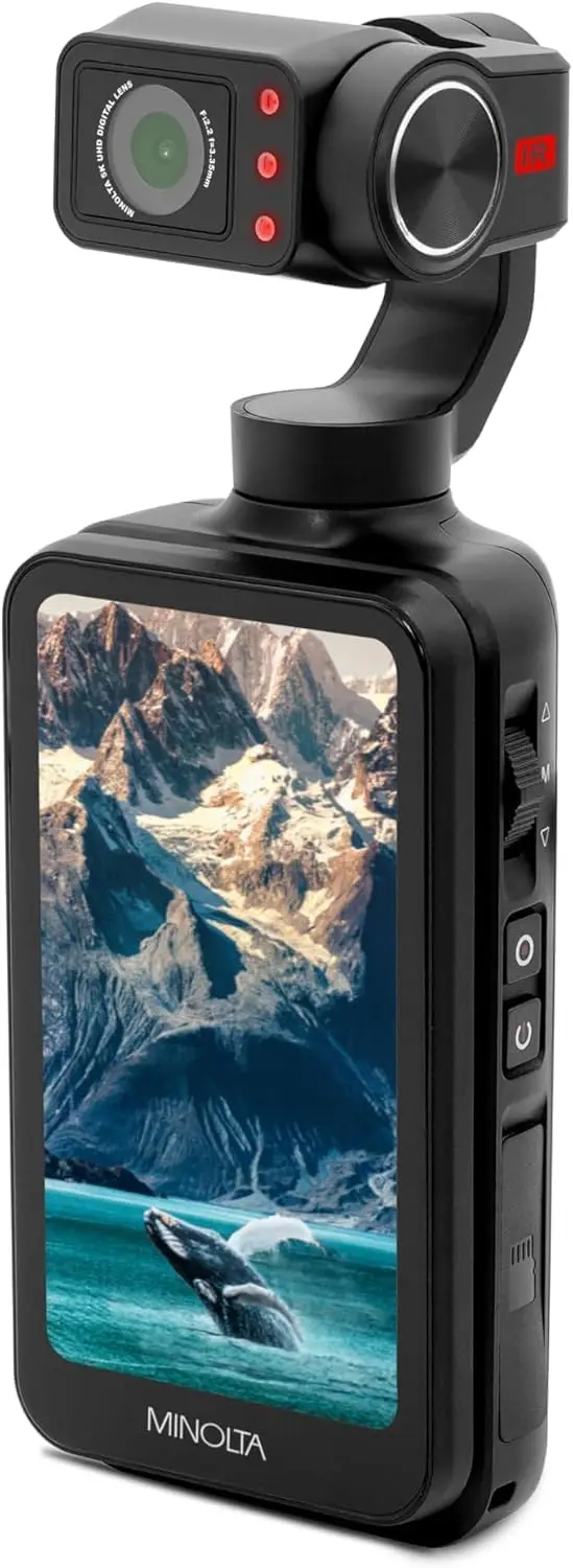 5K Ultra HD Camcorder with 3Axis Motorized Gimbal 2 | PricZone 5K Ultra HD Camcorder with 3 Axis Motorized Gimbal 2 | PricZone