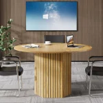 Tribesigns Modern Wood Conference Table for 46 People 2 | PricZone Tribesigns Modern Wood Conference Table for 4 6 People 2 | PricZone