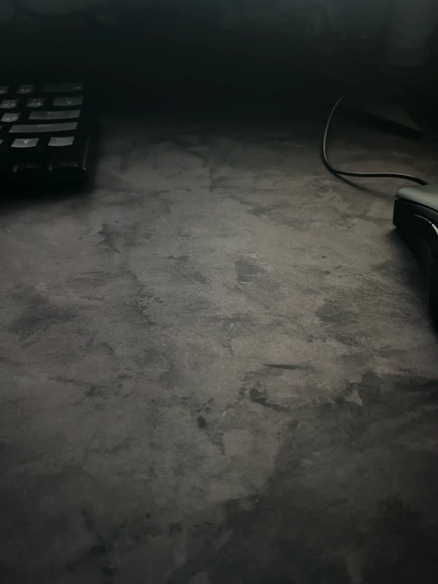 Gray Large/Small Overlocked Mousepad XXL Desktop Gaming Mat 13