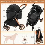 Foldable Dog Stroller for Medium Small Dogs Cats Up To 55 4 | PricZone Foldable Dog Stroller for Medium Small Dogs Cats Up To 55 4 | PricZone
