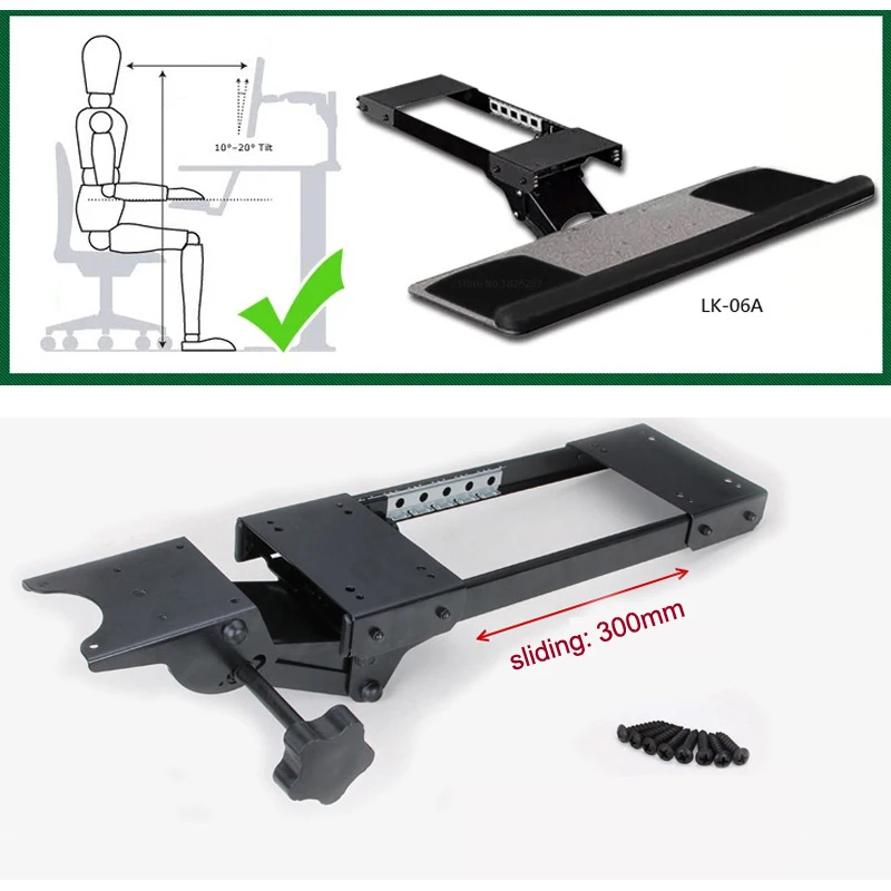 Ergonomic Sliding Tilting Xl Wrist Rest Keyboard Holder 4 | PricZone Ergonomic Sliding Tilting Xl Wrist Rest Keyboard Holder 4 | PricZone