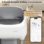Cumrige Smart SelfCleaning Cat Litter Box App WiFi Control 4 | PricZone