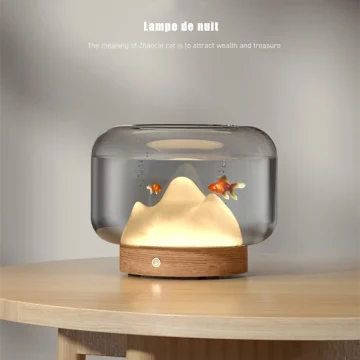 Snow Mountain Lamps for Aquarium Thickened Glass Fish 1 | PricZone