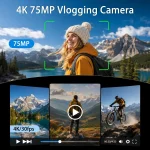 4K Handheld Gimbal Vlogging Camera for YouTube 2 | PricZone