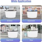 52in PopUp Trade Show Reception Desk Foldable Table Stand 4 | PricZone 52 in Pop Up Trade Show Reception Desk Foldable Table Stand 4 | PricZone