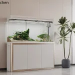 T6  Living Room Fish Tank Xilong Lazy Water Free Large 2 | PricZone