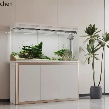 T6  Living Room Fish Tank Xilong Lazy Water Free Large 2 | PricZone