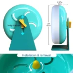 Silent Hamster Wheel for Small Pet Exercise 6 | PricZone