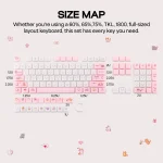 Mewsic Jelly Keycap Set 122 Mao Profile Keycaps Abs+PC 5 | PricZone