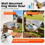 Stainless Steel Cow Dog Water Dispenser with Float Ball 5 | PricZone