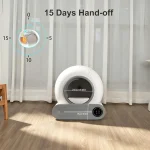 Doel Automatic Smart Litter Box SelfCleaning Cat 65L Large 5 | PricZone Doel Automatic Smart Litter Box Self Cleaning Cat 65L Large 5 | PricZone