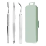 Stainless Steel Tick Remover Tool Pet Fleas Comb 3 | PricZone