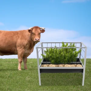 Livestock Feed Trough 39.4X25.6X33.5 Inch Hay Water Feeder product image