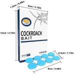 48 Pcs Roach Bait Killer Station Natural Insect Repellent 8 | PricZone