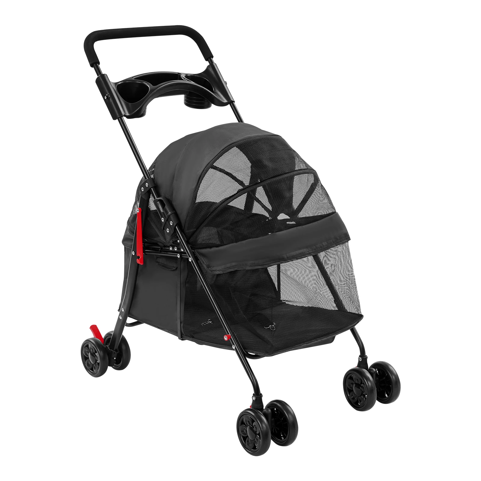 Small To Medium Dogs and Cats Foldable Pet Travel Cart 2 | PricZone Small To Medium Dogs and Cats Foldable Pet Travel Cart 2 | PricZone