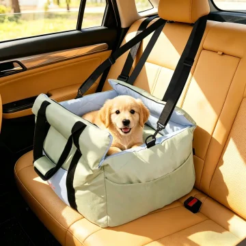 Dog Car Seat Pet Booster Puppy Travel Carrier Bed 1 | PricZone