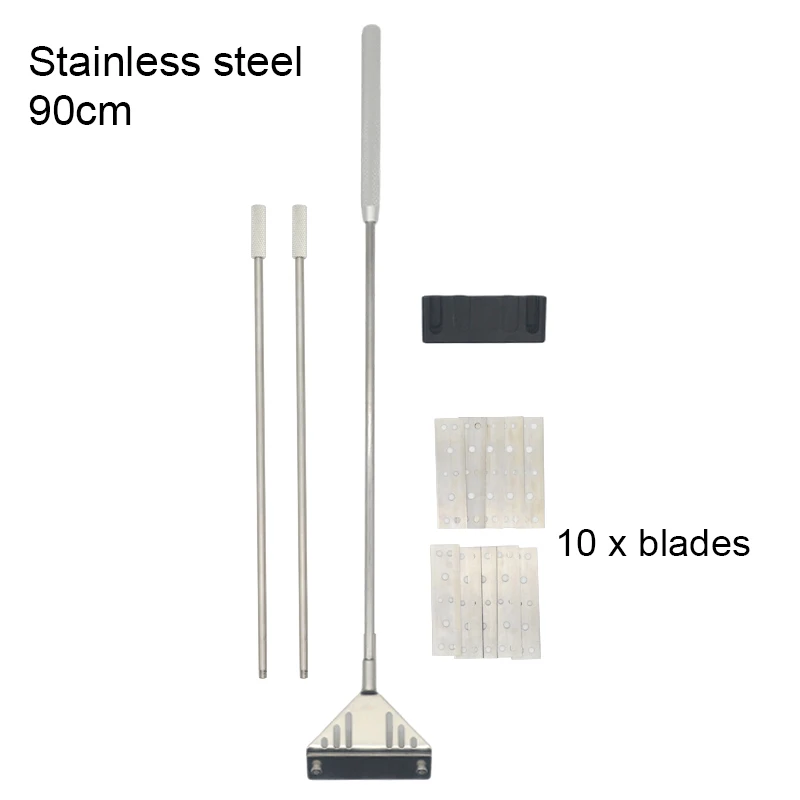 Aquarium Algae Remover Aluminum Alloy Scraper Blade Fish 10