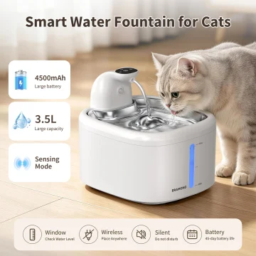 Automatic Cat Water Dispenser 118Oz35L with Motion Sensor 1 | PricZone
