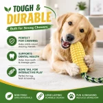 CornShaped Interactive Dog Toy for Aggressive Chewers 1 | PricZone Corn Shaped Interactive Dog Toy for Aggressive Chewers 1 | PricZone