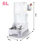 Nityers 6L Gravity Pet Water Dispenser Large Capacity 3 | PricZone