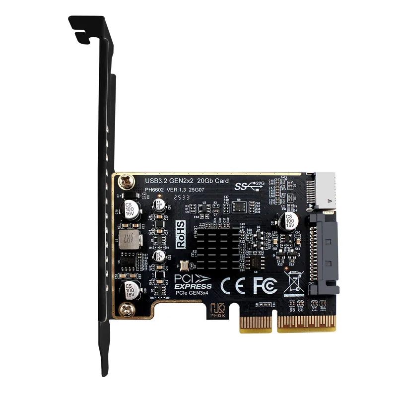 PCIe to TypeE Expansion Card PCI Express X4 USB 32 Gen2 2 | PricZone PCIe to Type E Expansion Card PCI Express X4 USB 32 Gen2 2 | PricZone